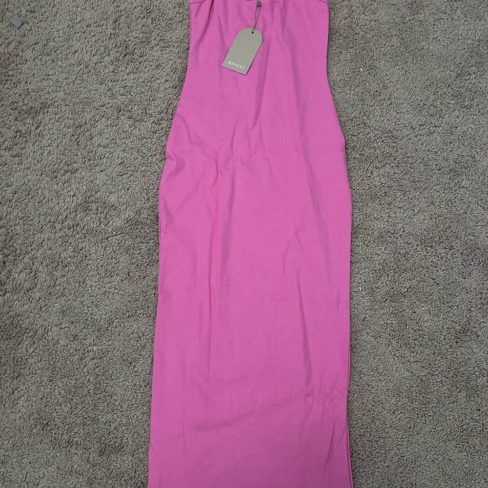 Meshki BubbleGum Midi Dress